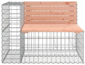 Παγκάκι Συρματοκιβώτιο 92x71x65,5 εκ. Μασίφ Ξύλο Ψευδοτσούγκας - Καφέ