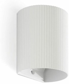 Φωτιστικό Τοίχου Sole Round Striped 40526 1xGU10 8x10cm White Faro Barcelona