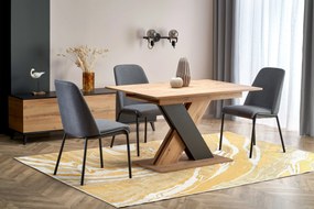 XARELTO table votan oak/black DIOMMI V-PL-XARELTO-ST-WOTAN/CZARNY