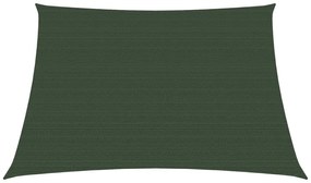 Πανί Σκίασης Σκούρο Πράσινο 3/4 x 2 μ. από HDPE 160 γρ./μ²
