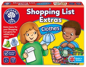 Εκπαιδευτικό Παιχνίδι Shopping List Extras - Clothes Orchard Toys