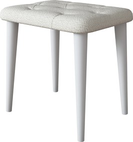Σκαμπό Λευκό CAMA 45x35x45
