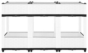 vidaXL Ζαρντινιέρα 120 x 40 x 71 εκ. από Πολυπροπυλένιο