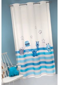 Παιδική Κουρτίνα Με Τρουκς Soft-Touch Monsters Blue 160x240 - Saint Clair