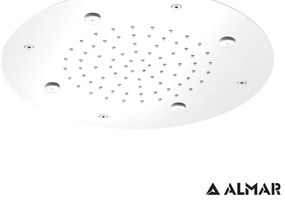 Almar White matt PVD Κεφαλή εντοιχισμού οροφής 2 ροών E044219-300