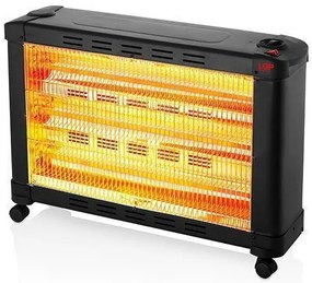 LGP MAXI ELECTRICAL QUARTZ HEATER 3-BARRED 2100W BLACK