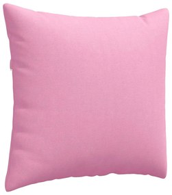 vidaXL Μαξιλάρι Καναπέ 2 pcs Ροζ 50 x 50 cm ύφασμα