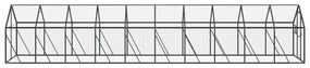 vidaXL Κλουβί Ανθρακί 1,79 x 4 x 1,85 μ. από Αλουμίνιο