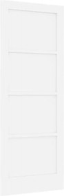 vidaXL Εσωτερική Πόρτα ORKDAL Λευκό 78 x 202 εκ. Κόντρα πλακέ