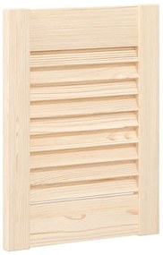 Πόρτες ντουλαπιών Louvred Design 2 τεμάχια 39,5x29,5 cm - Καφέ