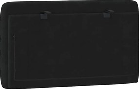 vidaXL Μαξιλάρι για Κεφαλάρι Μαύρο 90 εκ. Βελούδο