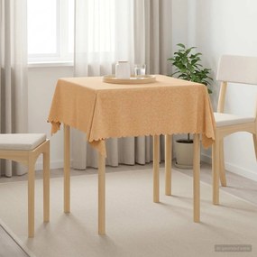 vidaXL Ύφασμα Τραπέζης 5 τμχ. Μπεζ 140 x 140 cm Ορθογώνιος