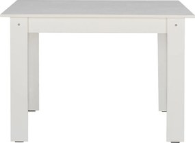 ΤΡΑΠΕΖΙ ΚΟΥΖΙΝΑΣ KELVIN 140x80x77Υεκ. ΛΕΥΚΟ HM2429.03