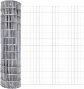 vidaXL Φράχτης Εuro 1,5 x 10 m Σίδηρος με επικάλυψη PVC