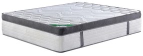 ΣΤΡΩΜΑ Pocket Spring 5-Zone Gel Memory Foam+Latex, Διπλής Όψης και Αίσθησης Roll Pack(4) 160x200x36cm