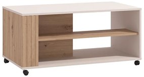 Τραπεζάκι Σαλονιού Belfort Cashmere - Artisan Oak 101x47x55 εκ. 101x47x55 εκ.