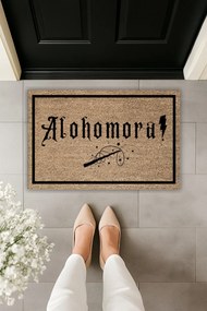 Stewehome διακοσμητικό πατάκι εισόδου με θέμα με ψηφιακή εκτύπωση Λευκό 70x45x10 cm