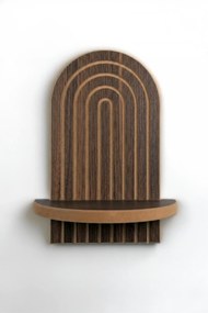 Ράφι Τοίχου Wenge BIPE 20x13x35