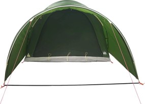 vidaXL Σκηνή τούνελ 370 x 275 x 210 εκ Πράσινο Πολυεστέρας και Χάλυβας