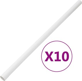 vidaXL Κανάλι Καλωδίων Ø30 χιλ. 10 μ. από PVC