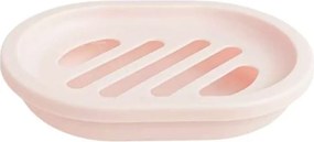 Σαπουνοθήκες μπάνιου πλαστικές - Σετ 9pcs - Light Pink - 21652