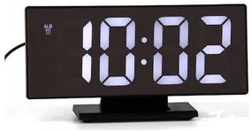 Ψηφιακό Ρολόι Επιτραπέζιο με Ξυπνητήρι DS-3618L Black