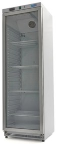 Fridge - 400L - White - with Glass Door