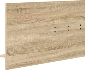 vidaXL Τοίχου Κρεμάστρα Δρύς Sonoma 90 x 10 x 50 εκ.