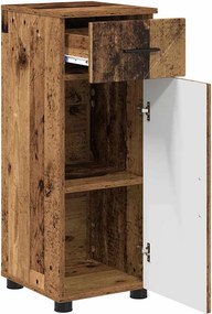 vidaXL Ντουλάπι Μπάνιου Παλιό Ξύλο 30 x 35 x 80 εκ