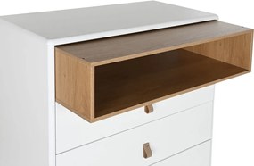 Σιφονιέρα Home ESPRIT Λευκό Φυσικό πολυπροπυλένιο Ξύλο MDF 80 x 40 x 117 cm