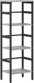 vidaXL Ράφι Βιβλίων 3 επιπέδων 40 x 29,5 x 115 εκ Επεξεργασμένο Ξύλο