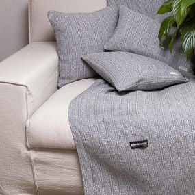 Ριχτάρι Onia Grey-Silver Aslanis Home Διθέσιο 180x250cm Cotton,Polycotton