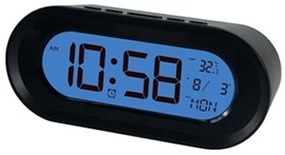 Ρολόι-Ραδιόφωνο ELBE Μαύρο Θερμόμετρο