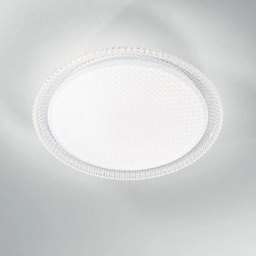 Φωτιστικό Οροφής - Πλαφονιέρα I-Frozen-PL60 Led 6000lm 3000K/4000K/6500K 58x8cm White Luce Ambiente Design