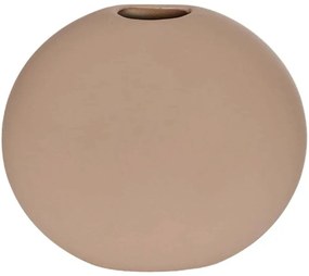 Βάζο Lanzarote 21290 15x15x14cm Brown GloboStar Κεραμικό
