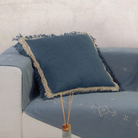 Διακοσμητικό Μαξιλάρι (60x60) Nef-Nef Homeware Blue Collection Klingon Blue