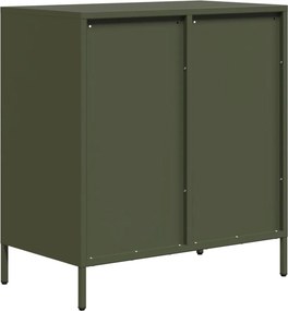 vidaXL Ντουλάπι Λαδί 68x39x73,5 εκ. από Χάλυβα Ψυχρής Έλασης