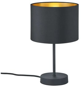 Επιτραπέζιο Φωτιστικό Hostel 508200179 Ø20x33cm Gold Trio Lighting Metal, Fabric