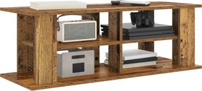 vidaXL Βάση τηλεόρασης Παλιό ξύλο 96 x 35 x 33,5 εκ