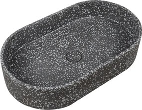 Karag Linus CS-0010-E16 Volcano 60x35 - Επιτραπέζιος Νιπτήρας Terrazzo
