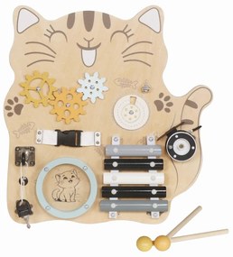 MONI TOYS ΞΥΛΙΝΗ ΕΠΙΦΑΝΕΙΑ MONTESSORI CAT W12D664 3801005602414