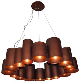 Φωτιστικό Οροφής Κρεμαστό HL-3567-P16 77-3991 Brody Old Copper  Homelighting Μέταλλο
