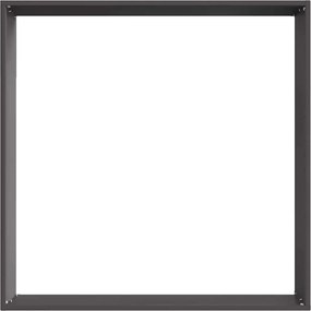 vidaXL Περίγραμμα γκαζόν Μαύρο 60 x 60 x 13 εκ Ατσάλι