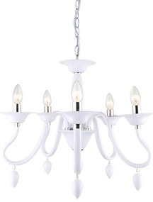 Φωτιστικό Κρεμαστο Aca SF3630135 FIRENZE Λευκό (White)