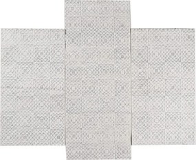 Χαλιά Κρεβατοκάμαρας (Σετ 3τμχ) Polcarpet Vera 265 Ivory/Grey