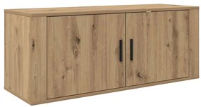 vidaXL Σετ Βαθμιδωτών Ντουλαπιών Τηλεόρασης 2 pcs Artisan Oak