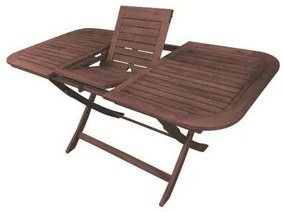 Τραπέζι Eazy 120+(40)x80x74 Επεκτ.Πτυσ/νο Acacia