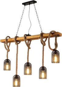 Φωτιστικό οροφής τραπεζαρίας Rustic - 12 - 430521