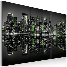 Πίνακας - Green New York 120x80