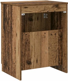 vidaXL Ντουλάπι Μπάνιου Παλαιωμένο ξύλο 54 x 41 x 70 εκ